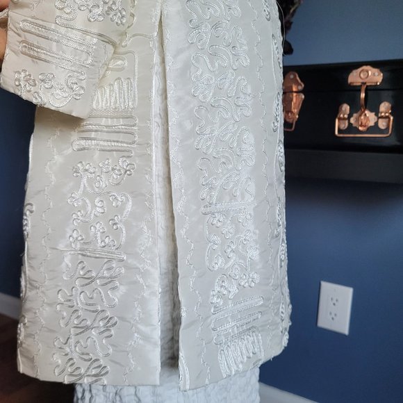 Vintage Chinese Silk Jacket (Size S) - Picture 5 of 10